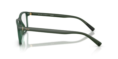 Anteojos Ópticos Polo Rl 0PH2291U Matte Transparent Dark Green