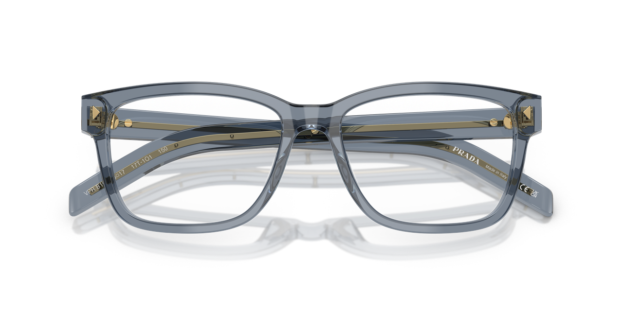 Anteojos Ópticos Prada 0PR B10V Transparent Ocean