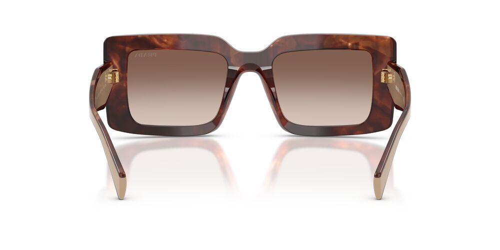 Anteojos De Sol Prada 0PR D01S Café/Crema