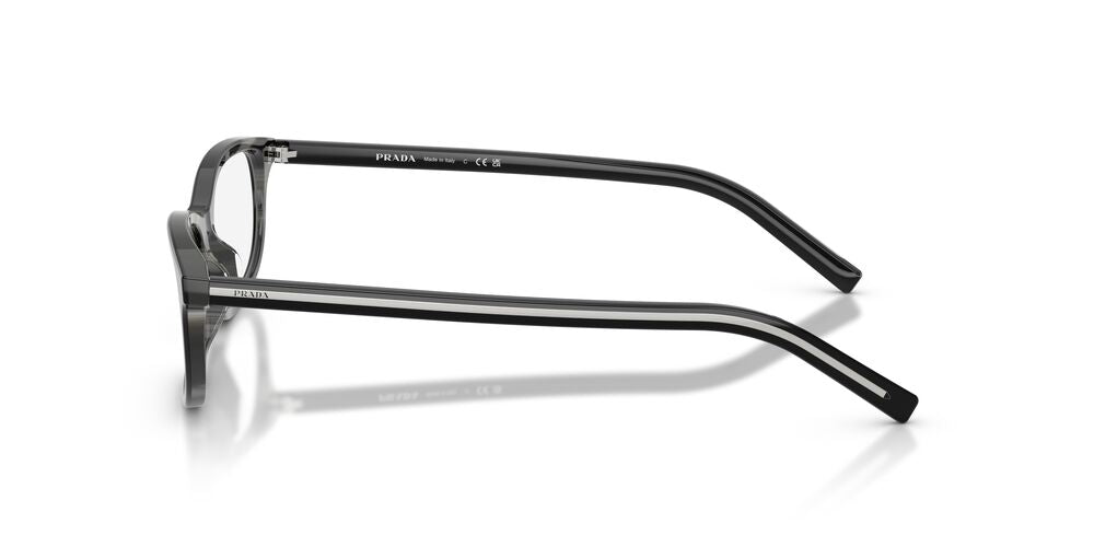 Anteojos Ópticos Prada 0PR D15VU Black/Basalt Horn Black/Basalt Horn/Irregular