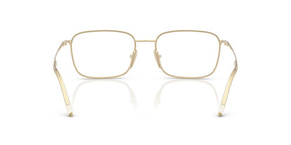 Anteojos Ópticos Prada 0PR D55V Pale Gold Dorado/Rectangular