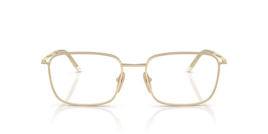 Anteojos Ópticos Prada 0PR D55V Pale Gold Dorado/Rectangular