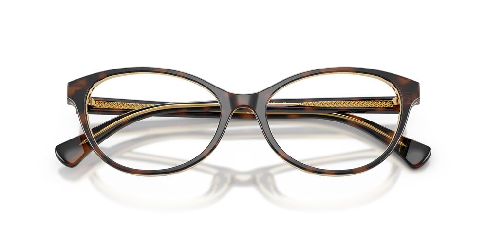 Anteojos Ópticos Ralph 0RA7186U Dark Tortoise On Transparent