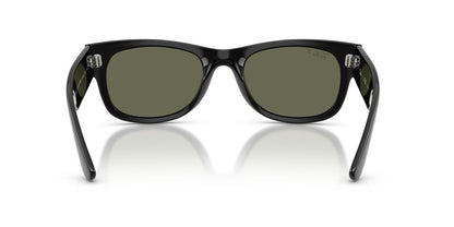 Anteojos De Sol Ray-Ban 0RB0832S Mega Wayfarer Ii Black Green Plar