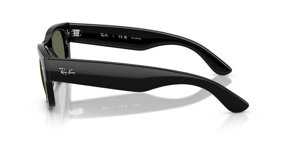 Anteojos De Sol Ray-Ban 0RB0832S Mega Wayfarer Ii Black Green Plar