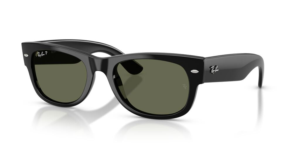 Anteojos De Sol Ray-Ban 0RB0832S Mega Wayfarer Ii Black Green Plar