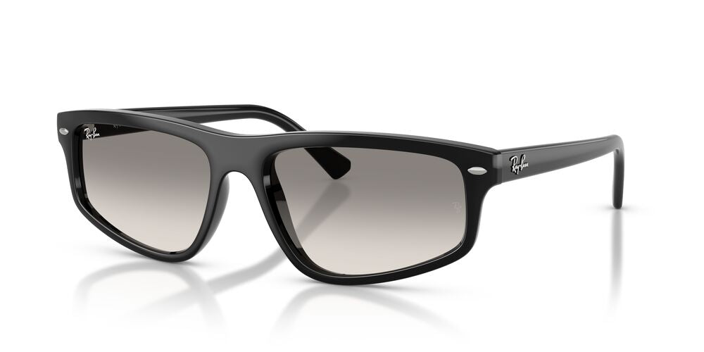 Anteojos De Sol Ray-Ban 0RB2225 Black Clear Gradient Grey