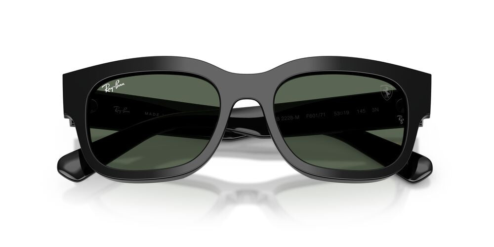 Anteojos De Sol Ray-Ban 0RB2228M Black Dark Green