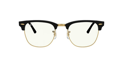 Anteojos De Sol Ray-Ban 0RB3016 Clubmaster Amarillo/Negro
