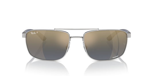 Anteojos De Sol Ray-Ban 0RB3737CH Azul/Plateado