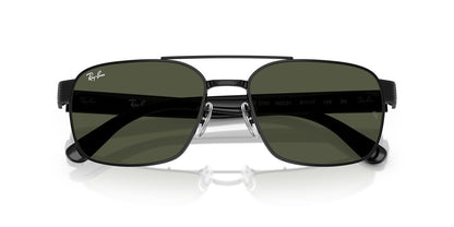 Anteojos De Sol Ray-Ban 0RB3751 Negro/Verde