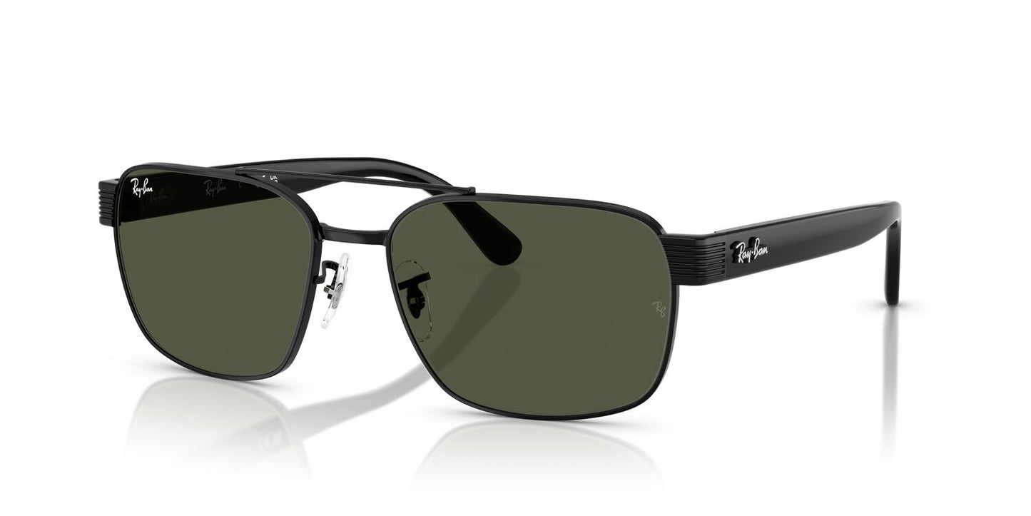Anteojos De Sol Ray-Ban 0RB3751 Negro/Verde