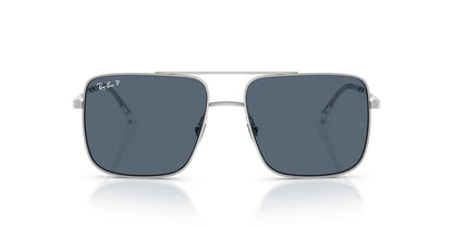 Anteojos De Sol Ray-Ban RB3758 Ari Azul/Plateado