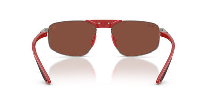 Anteojos De Sol Ray-Ban 0RB3776M Gunmetal Red