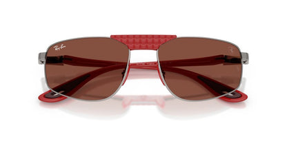 Anteojos De Sol Ray-Ban 0RB3776M Gunmetal Red