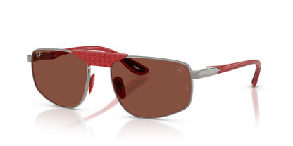 Anteojos De Sol Ray-Ban 0RB3776M Gunmetal Red
