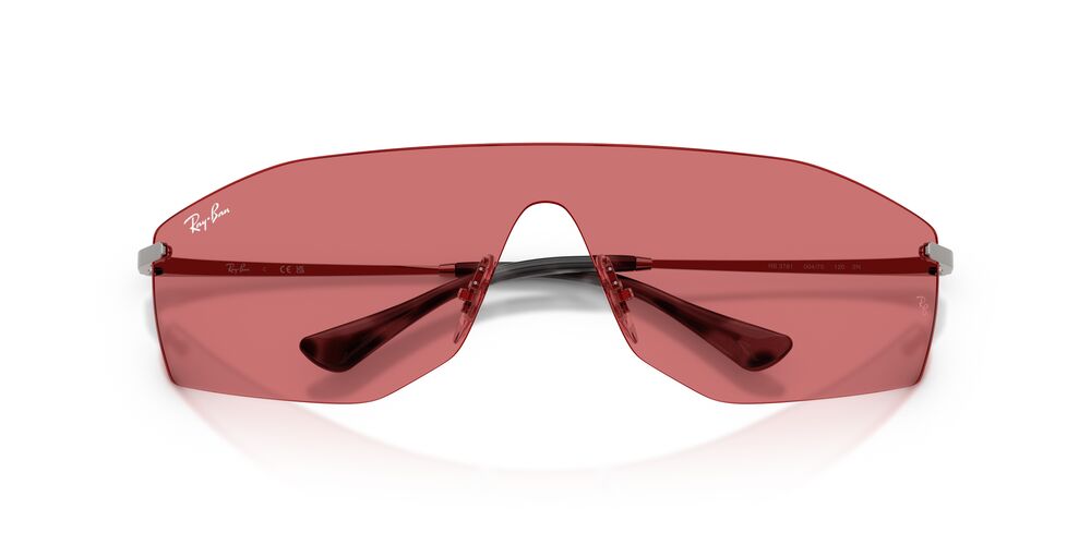 Anteojos De Sol Ray-Ban 0RB3781 Rojo/Gris