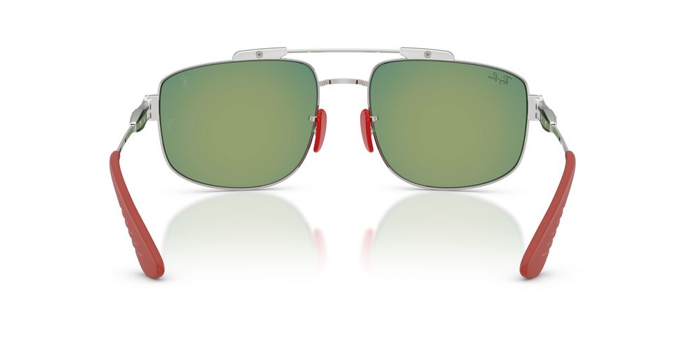 Anteojos De Sol Ray-Ban 0RB3789M Rojo/Plateado