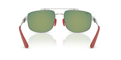 Anteojos De Sol Ray-Ban 0RB3789M Rojo/Plateado