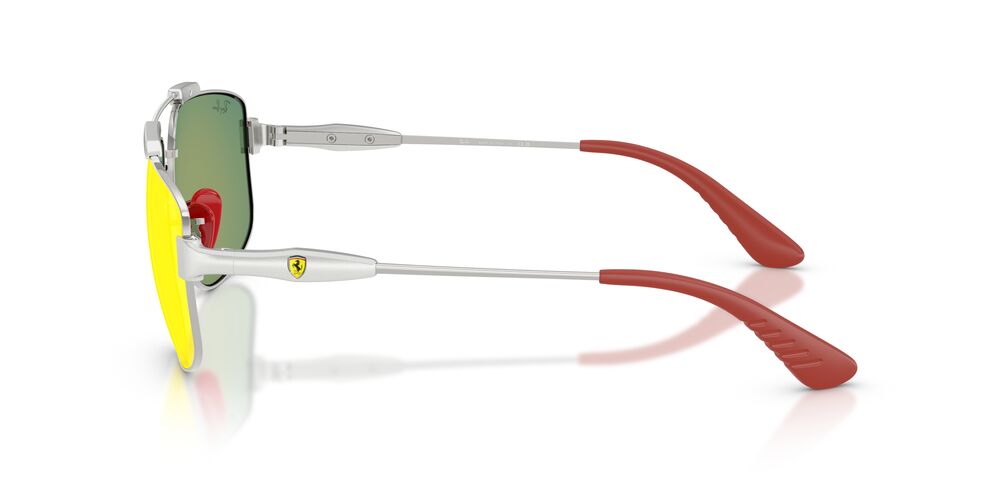 Anteojos De Sol Ray-Ban 0RB3789M Rojo/Plateado