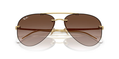 Lentes De Sol Ray-Ban 0RB3791 Arista Café/Dorado