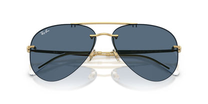 Lentes De Sol Ray-Ban 0RB3791 Arista Azul/Dorado