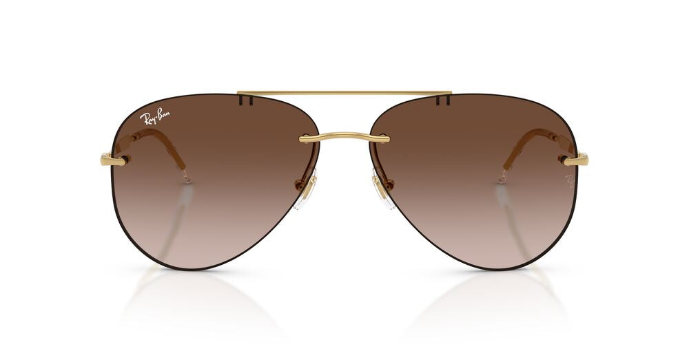 Lentes De Sol Ray-Ban 0RB3791 Arista Café/Dorado