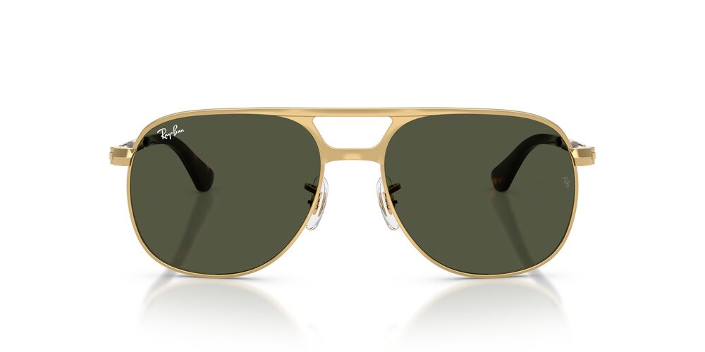 Lentes De Sol Ray-Ban 0RB3793 Bill Max Verde/Dorado