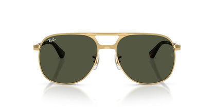 Lentes De Sol Ray-Ban 0RB3793 Bill Max Verde/Dorado