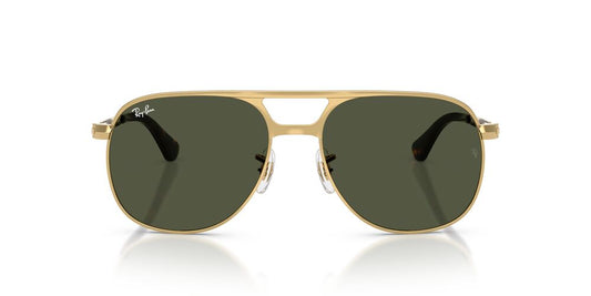Lentes De Sol Ray-Ban 0RB3793 Bill Max Verde/Dorado