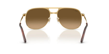 Lentes De Sol Ray-Ban 0RB3793 Bill Max Café/Dorado