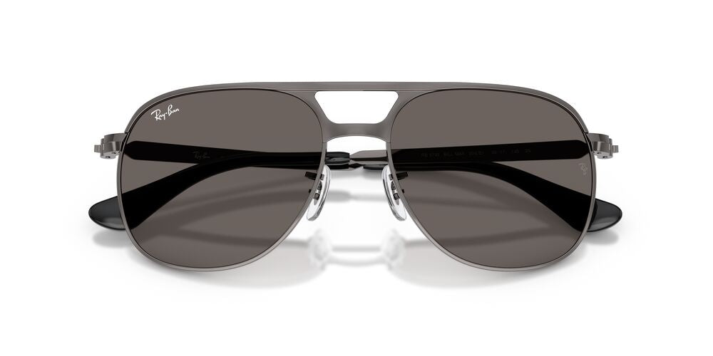 Lentes De Sol Ray-Ban 0RB3793 Bill Max Gris/Gris