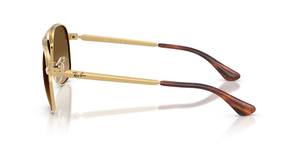 Lentes De Sol Ray-Ban 0RB3793 Bill Max Café/Dorado