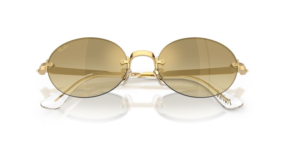 Anteojos De Sol Ray-Ban 0RB3929 Arista Marrón/Dorado