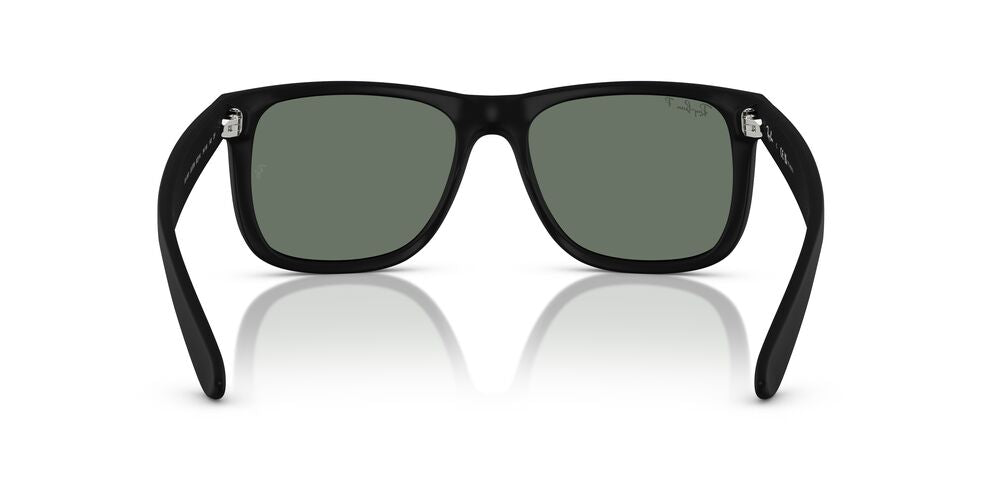 Anteojos De Sol Ray-Ban 0RB4165 Justin Rubber Black