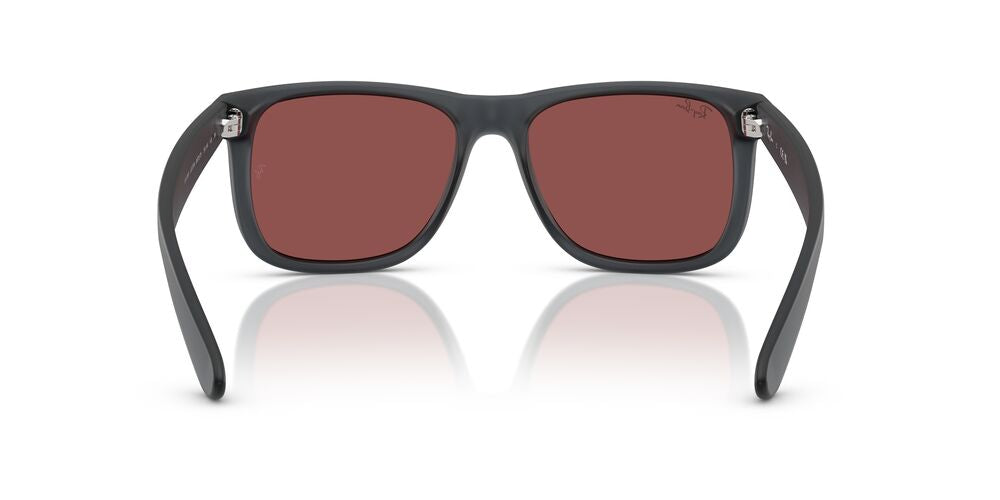 Anteojos De Sol Ray-Ban 0RB4165 Justin Opal Grey Dark Violet