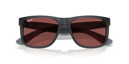 Anteojos De Sol Ray-Ban 0RB4165 Justin Opal Grey Dark Violet