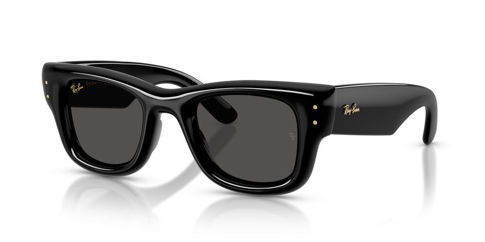 Anteojos De Sol Ray-Ban RB4940 Wayfarer Puffer Black Ultra Black Negro/Negro