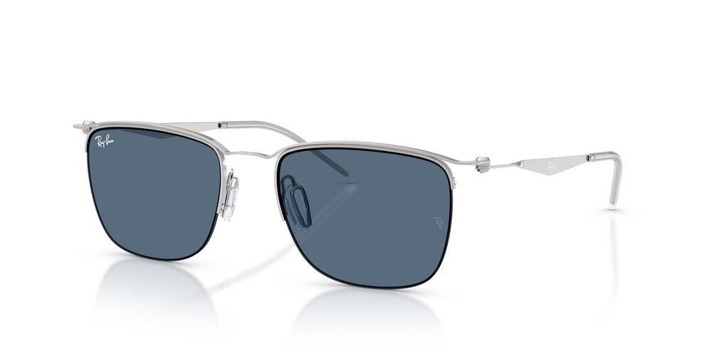 Anteojos De Sol Ray-Ban 0RB8550 Azul/Plateado