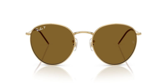 Anteojos De Sol Ray-Ban 0RBR0103S Round Reverse Dorado/Verde