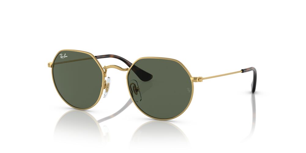 Anteojos De Sol Ray-Ban 0RJ9565S Junior Jack Arista Verde/Dorado