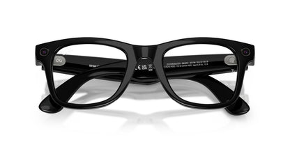 Anteojos De Sol Ray-Ban Meta 0RW4012 Wayfarer Transitions Verde/Negro