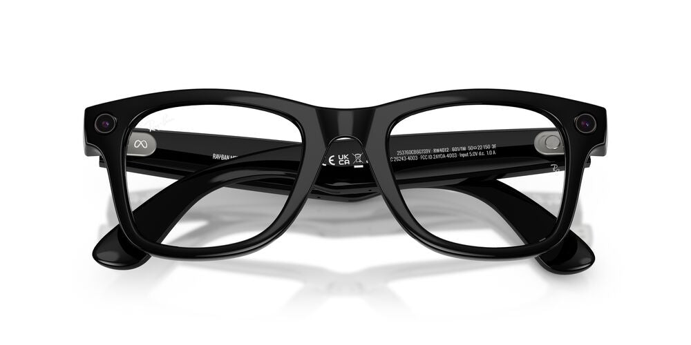 Anteojos De Sol Ray-Ban 0RW4012 Wayfarer Meta Transitions Verde/Negro