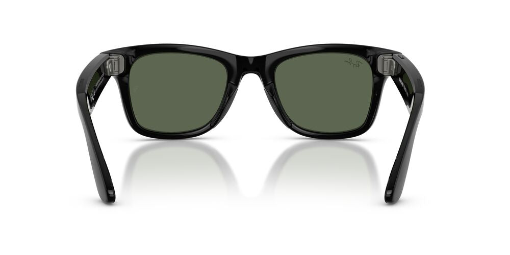 Anteojos De Sol Ray-Ban 0RW4012 Wayfarer Meta Verde/Negro