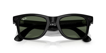 Anteojos De Sol Ray-Ban 0RW4012 Wayfarer Meta Verde/Negro