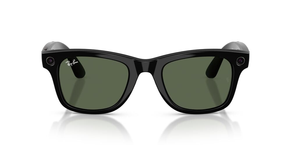 Anteojos De Sol Ray-Ban 0RW4012 Wayfarer Meta Verde/Negro