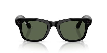 Anteojos De Sol Ray-Ban 0RW4012 Wayfarer Meta Verde/Negro