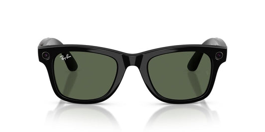 Anteojos De Sol Ray-Ban 0RW4012 Wayfarer Meta Verde/Negro