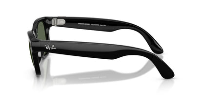 Anteojos De Sol Ray-Ban 0RW4012 Wayfarer Meta Verde/Negro