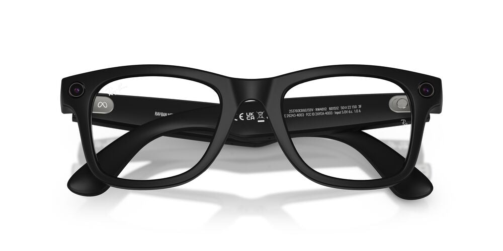 Anteojos De Sol Ray-Ban 0RW4012 Wayfarer Meta Transitions Gris/Negro